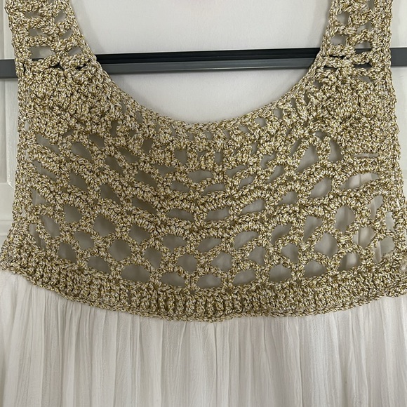 Lilly Pulitzer gold and cream dress - Picture 2 of 4